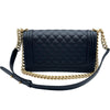 シャネル CHANEL ボーイシャネル25 A67086 ブラック ゴールド金具 キャビアスキン レディース ショルダーバッグ