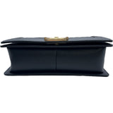 シャネル CHANEL ボーイシャネル25 A67086 ブラック ゴールド金具 キャビアスキン レディース ショルダーバッグ