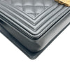 シャネル CHANEL ボーイシャネル25 A67086 ブラック ゴールド金具 キャビアスキン レディース ショルダーバッグ
