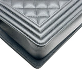 シャネル CHANEL ボーイシャネル25 A67086 ブラック ゴールド金具 キャビアスキン レディース ショルダーバッグ