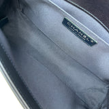 シャネル CHANEL ボーイシャネル25 A67086 24番台 ブルー シルバー金具 キャビアスキン レディース ショルダーバッグ
