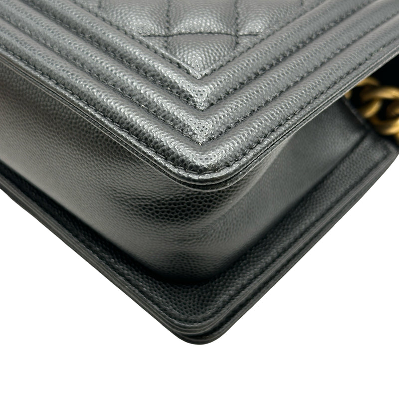 シャネル CHANEL ボーイシャネル20 A67085 28番台 ブラック ゴールド