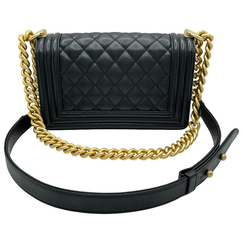 シャネル CHANEL ボーイシャネル20 A67085 28番台 ブラック ゴールド