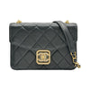 シャネル CHANEL ミニフラップバッグ AS2840 ブラック/ゴールド金具 ラムスキン レディース ショルダーバッグ