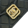 シャネル CHANEL ミニフラップバッグ AS2840 ブラック/ゴールド金具 ラムスキン レディース ショルダーバッグ
