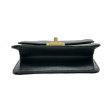 シャネル CHANEL ミニフラップバッグ AS2840 ブラック/ゴールド金具 ラムスキン レディース ショルダーバッグ