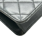 シャネル CHANEL ミニフラップバッグ AS2840 ブラック/ゴールド金具 ラムスキン レディース ショルダーバッグ