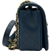 シャネル CHANEL ミニマトラッセ AS2599 ブルー ゴールド金具 ラムスキン レディース ショルダーバッグ