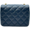 シャネル CHANEL ミニマトラッセ AS2599 ブルー ゴールド金具 ラムスキン レディース ショルダーバッグ