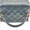 シャネル CHANEL マトラッセバニティケースショルダー AS2362 ブラック ゴールド金具 キャビアスキン レディース ショルダーバッグ