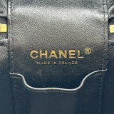 シャネル CHANEL マトラッセバニティケースショルダー AS2362 ブラック ゴールド金具 キャビアスキン レディース ショルダーバッグ