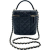 シャネル CHANEL マトラッセバニティケースショルダー AS2362 ブラック ゴールド金具 キャビアスキン レディース ショルダーバッグ