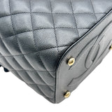 シャネル CHANEL マトラッセバニティケースショルダー AS2362 ブラック ゴールド金具 キャビアスキン レディース ショルダーバッグ