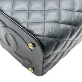 シャネル CHANEL マトラッセバニティケースショルダー AS2362 ブラック ゴールド金具 キャビアスキン レディース ショルダーバッグ