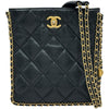 シャネル CHANEL スモールショッピングバッグ AS3470 ブラック ゴールド金具 キャビアスキン レディース ショルダーバッグ