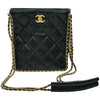 シャネル CHANEL スモールショッピングバッグ AS3470 ブラック ゴールド金具 キャビアスキン レディース ショルダーバッグ