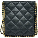 シャネル CHANEL スモールショッピングバッグ AS3470 ブラック ゴールド金具 キャビアスキン レディース ショルダーバッグ