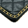 シャネル CHANEL スモールショッピングバッグ AS3470 ブラック ゴールド金具 キャビアスキン レディース ショルダーバッグ