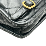 シャネル CHANEL 24Pバッグパック AS4737 ブラック ゴールド金具 シャイニーラムスキン レディース リュック・デイパック
