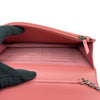 シャネル CHANEL マトラッセチェーンウォレット A84444 28番台 ピンク シルバー金具 カーフスキン レディース ウォレットチェーン