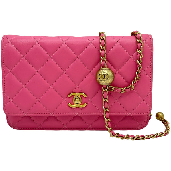 シャネル CHANEL ココボールマトラッセチェーンウォレット AP1450 29