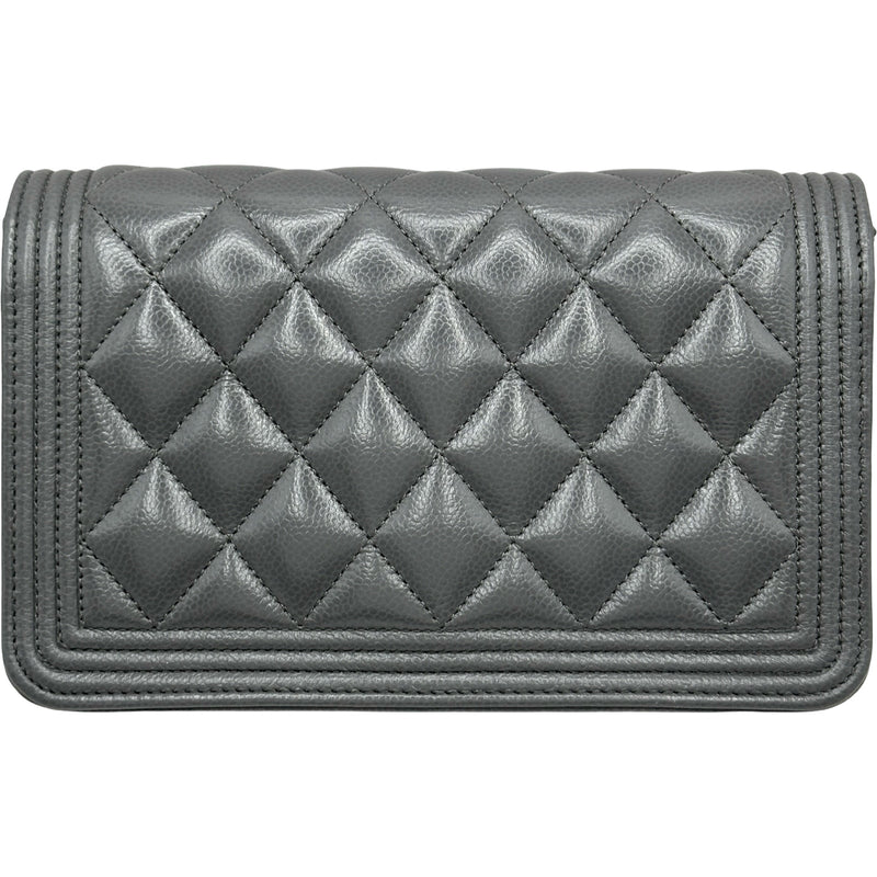 シャネル CHANEL ボーイシャネルチェーンウォレット AP1117 