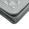 シャネル CHANEL ボーイシャネルチェーンウォレット AP1117 ダークグレー/ゴールド金具 キャビアスキン レディース ウォレットチェーン