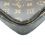 ルイ・ヴィトン LOUIS VUITTON ポシェット・メティスMM M44875 ブラウン モノグラムキャンバス レディース ショルダーバッグ