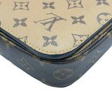 ルイ・ヴィトン LOUIS VUITTON ポシェット・メティスMM M44876 ブラウン モノグラム・リバースキャンバス レディース ショルダーバッグ