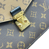 ルイ・ヴィトン LOUIS VUITTON ポシェット・メティスMM M44876 ブラウン モノグラム・リバースキャンバス レディース ショルダーバッグ
