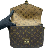ルイ・ヴィトン LOUIS VUITTON ポシェット・メティスMM M44876 ブラウン モノグラム・リバースキャンバス レディース ショルダーバッグ