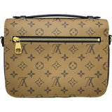 ルイ・ヴィトン LOUIS VUITTON ポシェット・メティスMM M44876 ブラウン モノグラム・リバースキャンバス レディース ショルダーバッグ