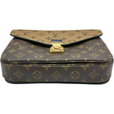 ルイ・ヴィトン LOUIS VUITTON ポシェット・メティスMM M44876 ブラウン モノグラム・リバースキャンバス レディース ショルダーバッグ