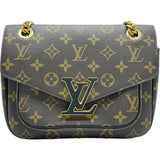 ルイ・ヴィトン LOUIS VUITTON パッシー M45592 ブラウン モノグラムキャンバス レディース ショルダーバッグ