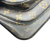 ルイ・ヴィトン LOUIS VUITTON パッシー M45592 ブラウン モノグラムキャンバス レディース ショルダーバッグ