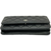シャネル CHANEL マトラッセチェーンウォレット AP0250 ブラック シルバー金具 キャビアスキン レディース ウォレットチェーン