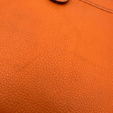 エルメス HERMES エブリン3 PM N刻印 オレンジ シルバー金具 トリヨン レディース ショルダーバッグ