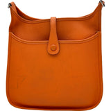 エルメス HERMES エブリン3 PM N刻印 オレンジ シルバー金具 トリヨン レディース ショルダーバッグ