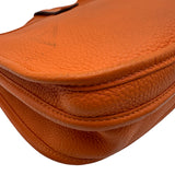 エルメス HERMES エブリン3 PM N刻印 オレンジ シルバー金具 トリヨン レディース ショルダーバッグ