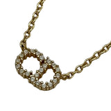 クリスチャン・ディオール Christian Dior Clair D Lune ネックレス ゴールド メタル/クリスタル アクセサリー