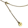 クリスチャン・ディオール Christian Dior Clair D Lune ネックレス ゴールド メタル/クリスタル アクセサリー