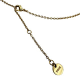 クリスチャン・ディオール Christian Dior Clair D Lune ネックレス ゴールド メタル/クリスタル アクセサリー
