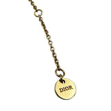 クリスチャン・ディオール Christian Dior Clair D Lune ネックレス ゴールド メタル/クリスタル アクセサリー