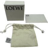 ロエベ LOEWE アナグラムチャーム シルバー/グリーン メタル アクセサリー