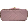 シャネル CHANEL マトラッセチェーンバックパック AS4490 ライトピンク ゴールド金具 キャビアスキン レディース リュック・デイパック