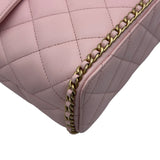 シャネル CHANEL マトラッセチェーンバックパック AS4490 ライトピンク ゴールド金具 キャビアスキン レディース リュック・デイパック