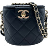 シャネル CHANEL バニティケース ショルダーバッグ AS1355 29番台 ブラック ゴールド金具 ラムスキン レディース ショルダーバッグ