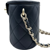 シャネル CHANEL バニティケース ショルダーバッグ AS1355 29番台 ブラック ゴールド金具 ラムスキン レディース ショルダーバッグ