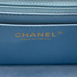 シャネル CHANEL 2.55ミニチェーンショルダーバッグ AS0874 29番台 ライトブルー ゴールド金具 エイジドカーフスキン レディース ショルダーバッグ