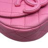 シャネル CHANEL マトラッセミニメッセンジャーバッグ AS3867 ピンク ゴールド金具 キャビアスキン レディース ショルダーバッグ
